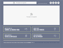 Tablet Screenshot of la-buena-vida.info